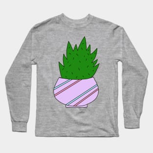 Cute Cactus Design #59: Pretty Succulent Long Sleeve T-Shirt